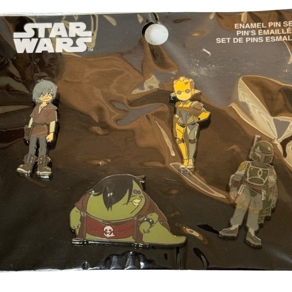 Funko Star Wars 6 Enamel Pins Tatooine
Rhapsody Waver Band Boba Fett Target Con - Picture 2 of 5